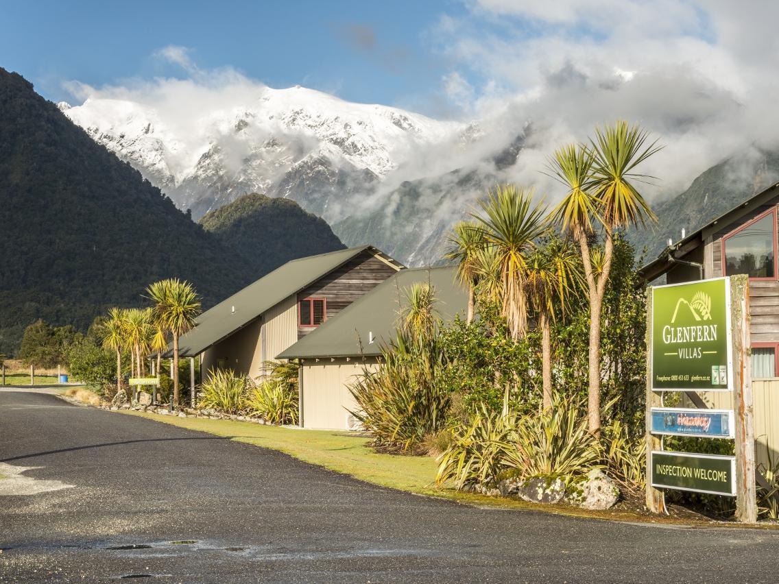 Glenfern Villas Franz Josef Esterno foto